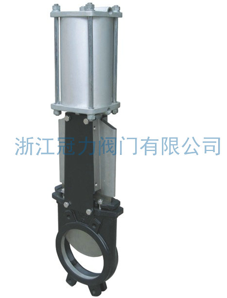 氣動刀型閘閥得的密封性主要源于哪里？